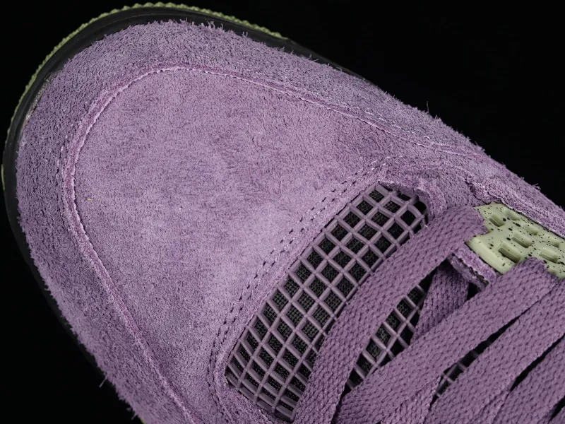 All categories Air Jordan Jordan series basketball shoes Air Jordan 4 Air Jordan 4 Retro "Canyon Purple" AJ4 Joe 4 purple suede basketball shoes AQ9129-500
